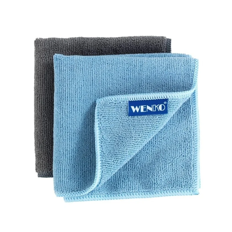 Набор тряпок Wenko, 30х30 см, микрофибра, 2 шт Набор тряпок Wenko, 30х30 см, микрофибра, 2 шт