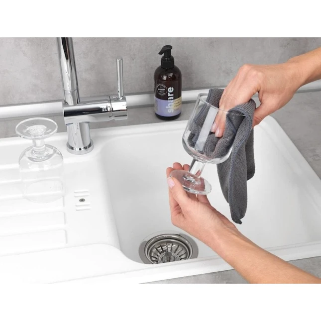 Набор тряпок Wenko, 30х30 см, микрофибра, 2 шт Набор тряпок Wenko, 30х30 см, микрофибра, 2 шт