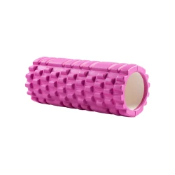 Массажный ролик с зубцами Gymnic 1004, розовый, 30 см