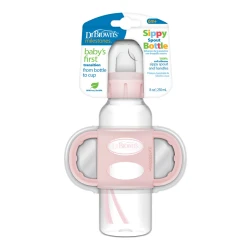 Fincan Dr.Brown's SB81072-INTLX, polipropilen, 250 ml, 6 aydan, çəhrayı