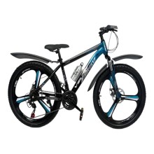 Velosiped smr491, qara/mavi