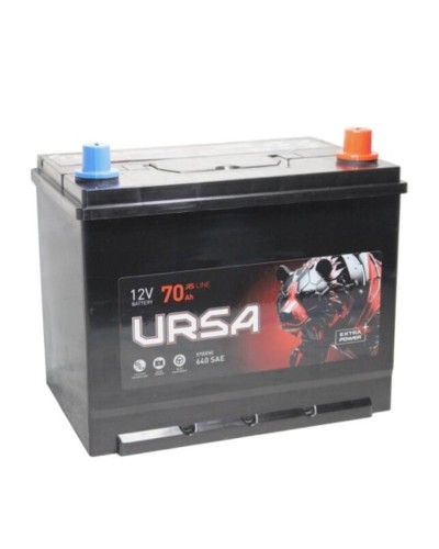 Avtomobil akkumulyatoru Ursa 70Ah 640A R+ Asia