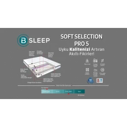 Döşək Bellona Soft Selection Pro 5, 200x200 sm, ağ
