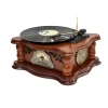 Проигрыватель виниловых пластинок Граммофон Коричневый Проигрыватель виниловых пластинок Граммофон Коричневый