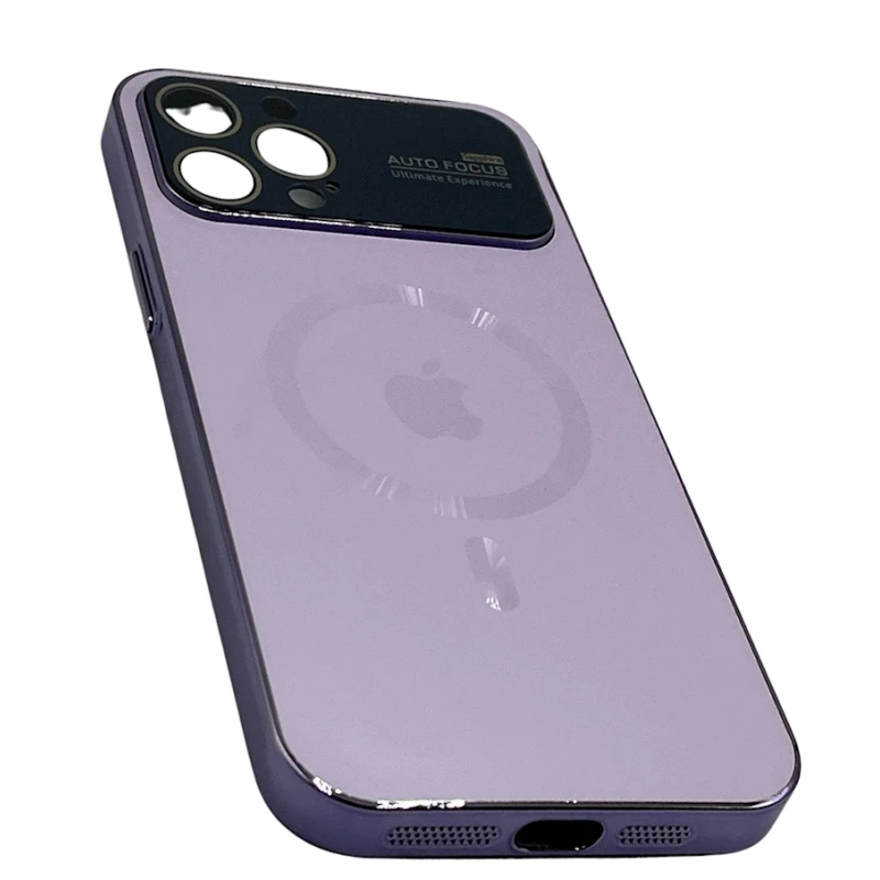 Чехол Auto Focus Slim Magsafe PC для Apple iPhone 12 Pro Max Light Purple