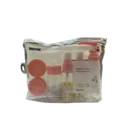 Дорожный набор для косметических средств, розовый Дорожный набор для косметических средств, розовый