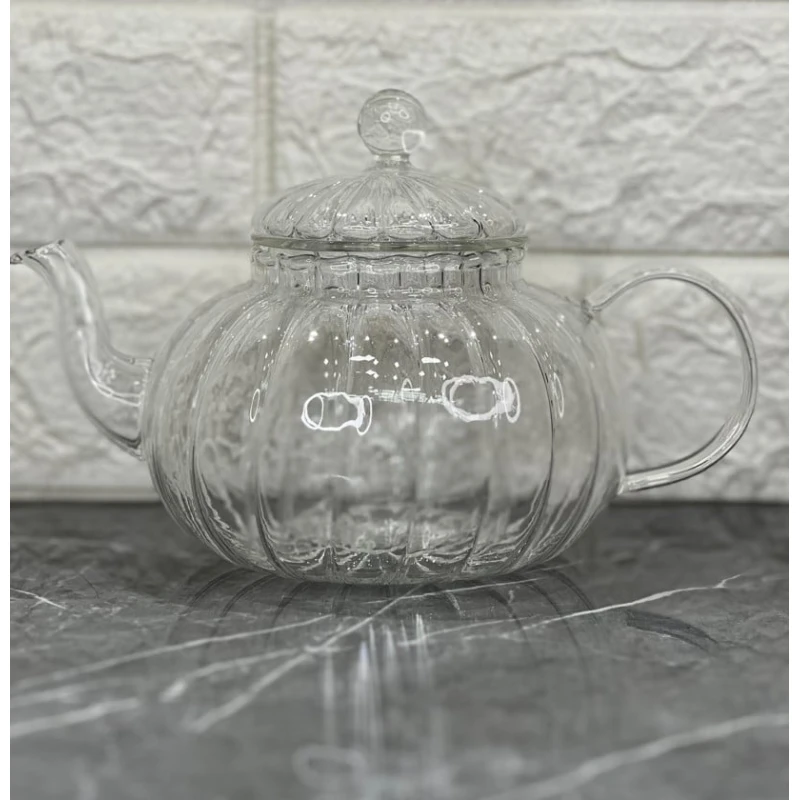 Dəm çayniki 800 ml Plateon0030, şəffaf