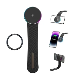 Автомобильный держатель для телефона с беспроводной зарядкой X16 15 Вт Автомобильный держатель для телефона с беспроводной зарядкой X16 15 Вт