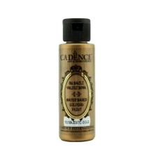 Akril boya-metallik Cadence Waterbased Gilding Paint 112 Majestic Gold 70 ml