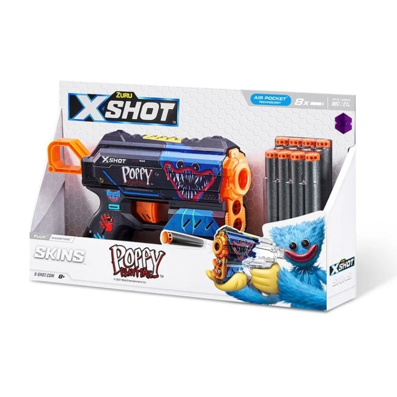 Бластер Zuru X-Shot Skins Flux Poppy Playtime Skin