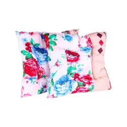 Подушка на стул Owom кретон/синтепон, 40x40 см, 400 г, 2 шт, товар в ассортименте