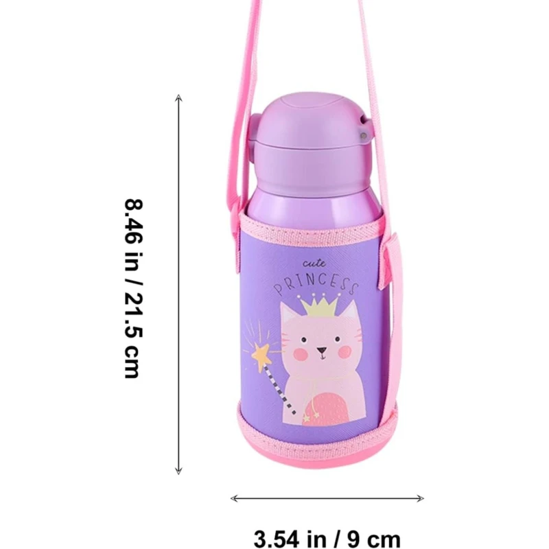 Uşaq termosu Cute Princess, paslanmayan polad, bənövşəyi Uşaq termosu Cute Princess, paslanmayan polad, bənövşəyi