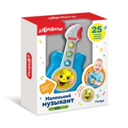 Гитара синяя Азбукварик, от 3 лет Гитара синяя Азбукварик, от 3 лет