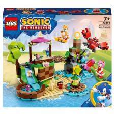 Konstruktor LEGO Sonic Amy's Animal Rescue Island 76992, 7+ yaş, 388 əd