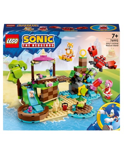 Konstruktor LEGO Sonic Amy's Animal Rescue Island 76992, 7+ yaş, 388 əd