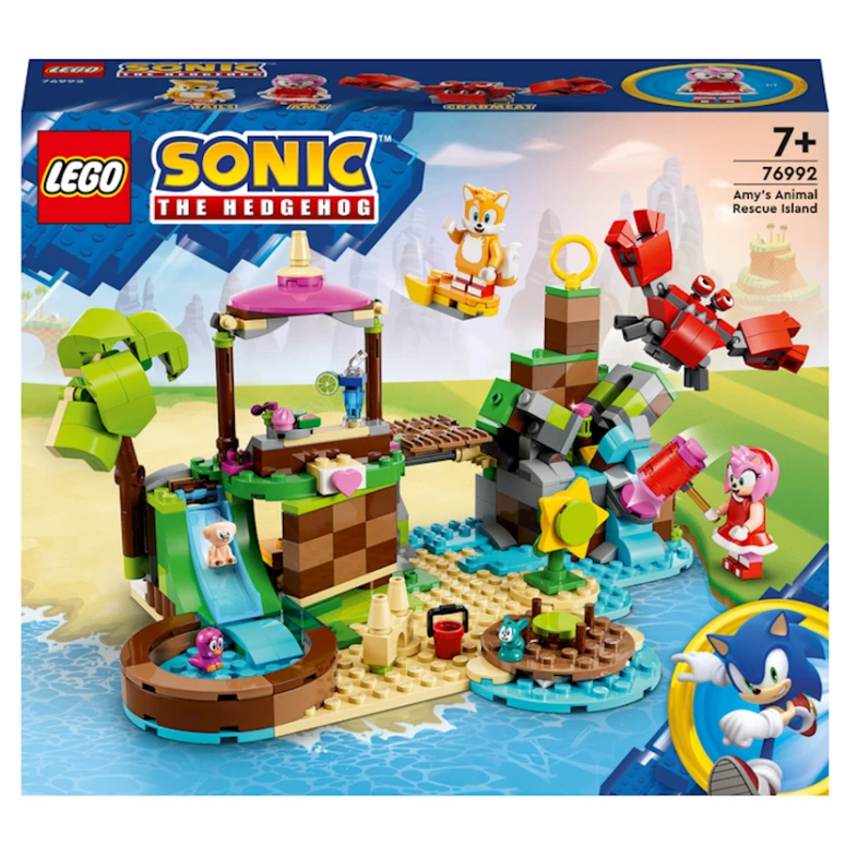 Конструктор LEGO Sonic Amy's Animal Rescue Island 76992, 7+ лет, 388 шт