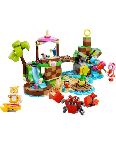 Konstruktor LEGO Sonic Amy's Animal Rescue Island 76992, 7+ yaş, 388 əd