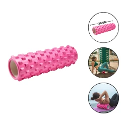 Массажный ролик Gymnic 1004, розовый, 30 см