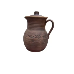 Глиняный кувшин 2700000024, коричневый