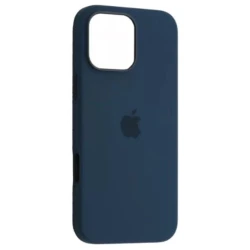 Çexol Silicone iPhone 15 Pro Max üçün Blue