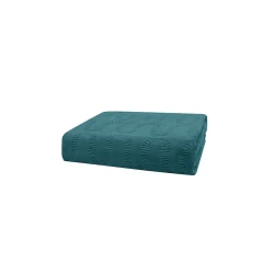 Плед-покрывало Yataş Tricia, 200x220 см, двуспальный, полиэстер, Petrol Yeşili