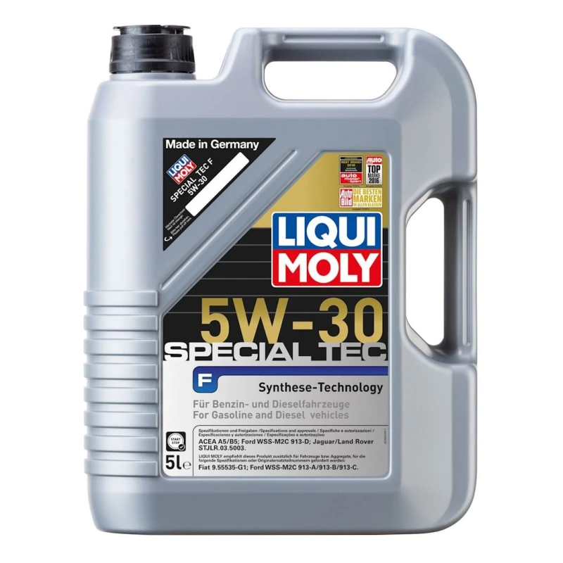 Моторное масло Liqui Moly, Special Tec F 5W-30, 5 л