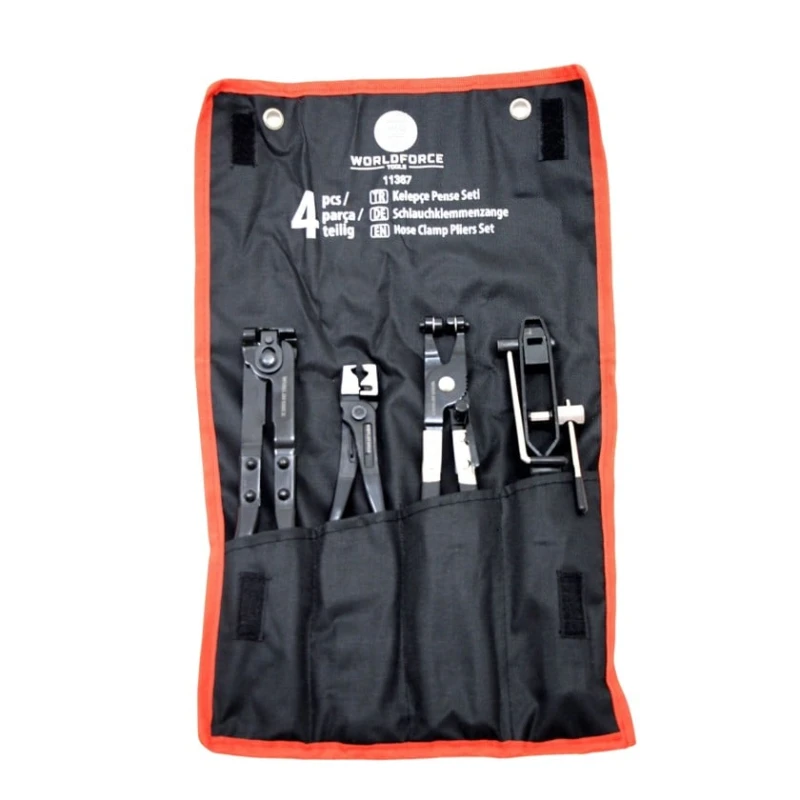 Qısqaclar dəsti Worldforce 11387, 4 əd