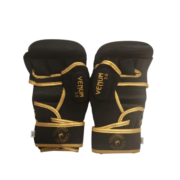 Venum brendinin Challenger 3.0 MMA boks əlcəyi Arawaza, L ölçüdə, qara/qızılı