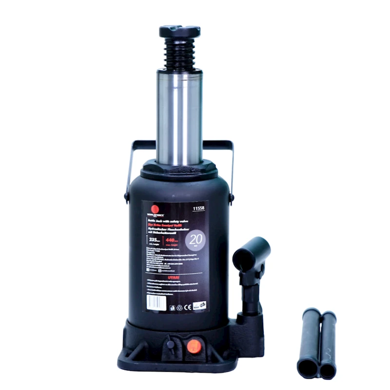 Гидравлический бутылочный домкрат Worldforce 11558, 235-440 мм, 20 тонн Гидравлический бутылочный домкрат Worldforce 11558, 235-440 мм, 20 тонн