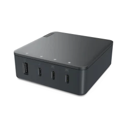 Сетевое зарядное устройство Lenovo Go Multi-Port Charger 130 W, Черный