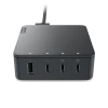 Сетевое зарядное устройство Lenovo Go Multi-Port Charger 130 W, Черный Сетевое зарядное устройство Lenovo Go Multi-Port Charger 130 W, Черный