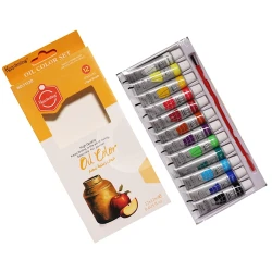 Yağlı boya dəsti Keep smiling, 12 rəng, 12 ml