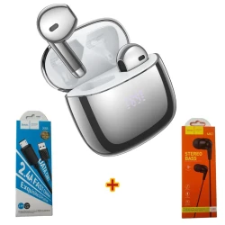 Наушники Hoco EW62 Black + Free Gift