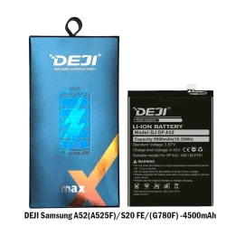 Аккумулятор Deji DJ OP A52 для Samsung Galaxy A52(A525F)/S20, 4500 mAh (DJIEBBG781ABY) Аккумулятор Deji DJ OP A52 для Samsung Galaxy A52(A525F)/S20, 4500 mAh (DJIEBBG781ABY)