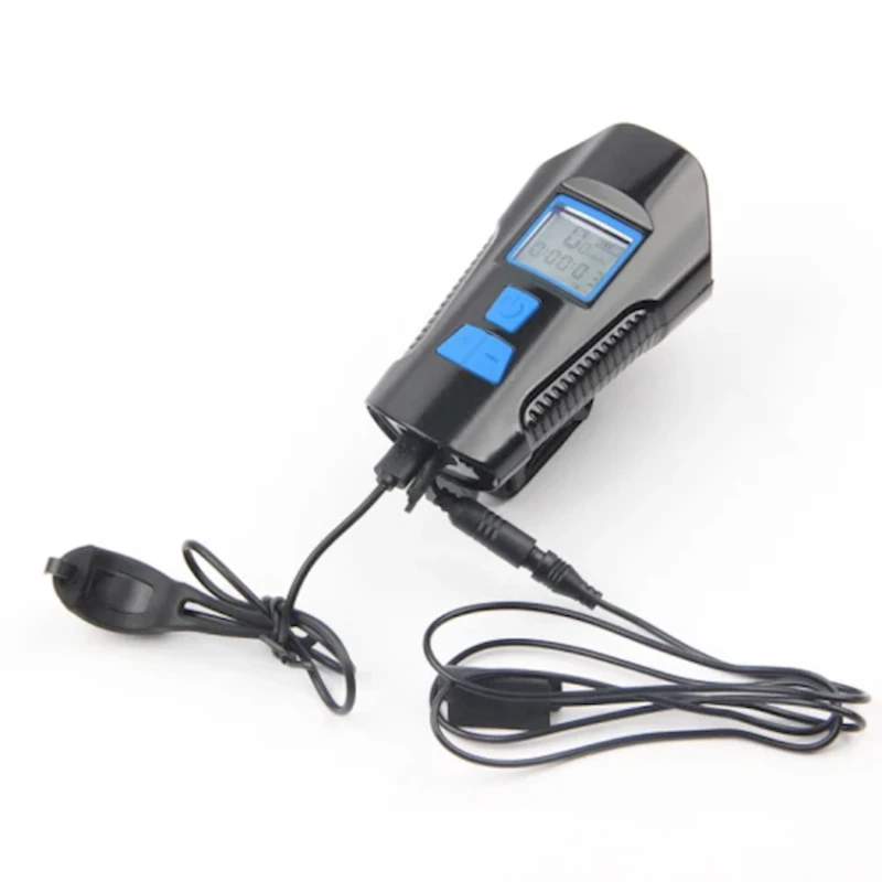 Велосипедный фонарь 1001438, пластик, черный