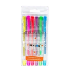 Набор цветных ручек Pensan My King, 6 шт