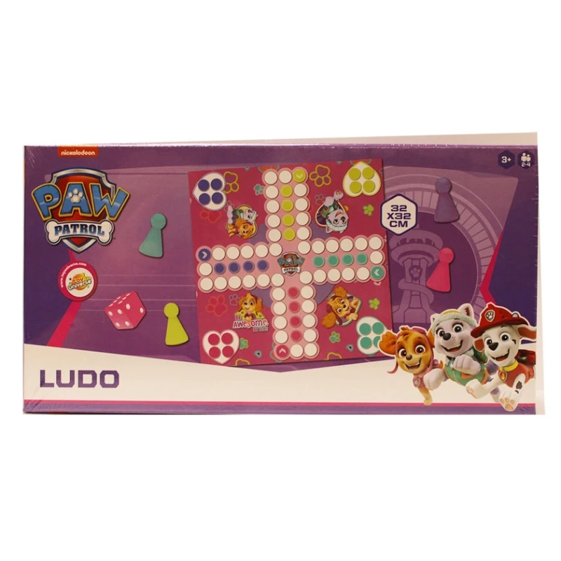 Masaüstü oyun Wo Products Paw Patrol Ludo Pink, 3+ yaş