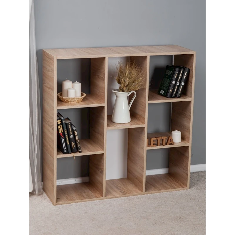 Stellaj Letta Big Somona, 100х30х98 sm, LDSP, bej