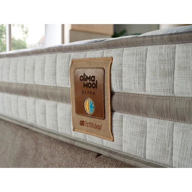 Матрас Istikbal Clima Wool Ultra, 100x200x28 см, белый Матрас Istikbal Clima Wool Ultra, 100x200x28 см, белый