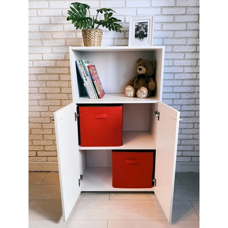 Комод Letta, 112x62x34 см, ЛДСП, белый Комод Letta, 112x62x34 см, ЛДСП, белый