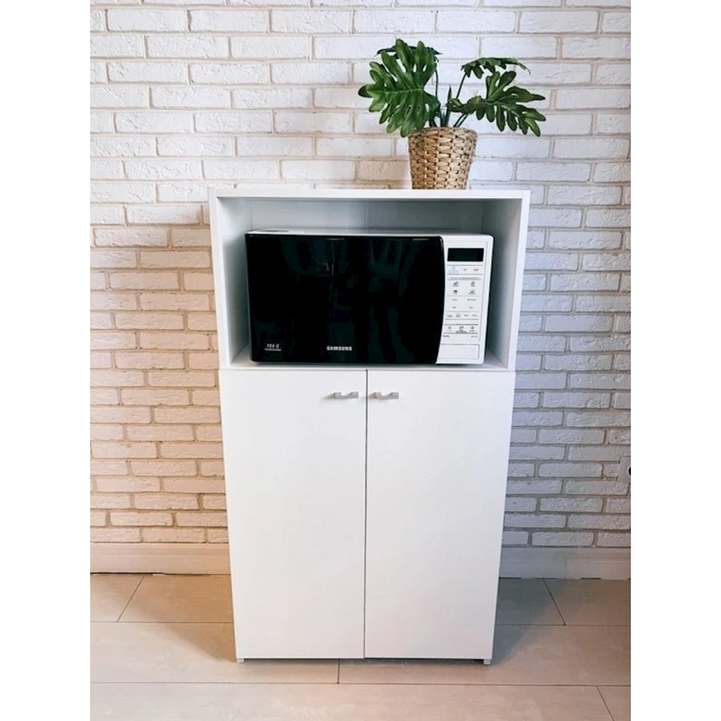 Комод Letta, 112x62x34 см, ЛДСП, белый Комод Letta, 112x62x34 см, ЛДСП, белый