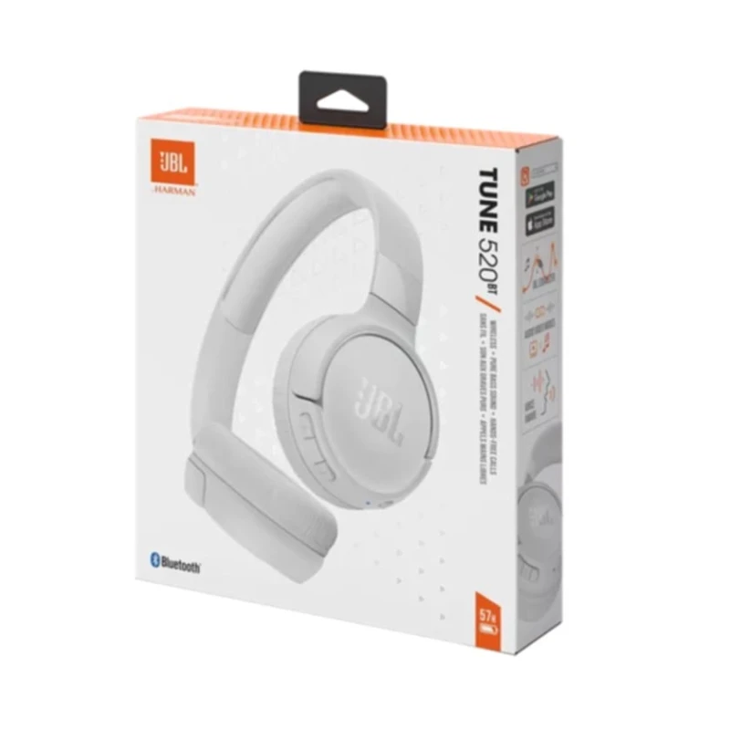 Беспроводные наушники JBL Tune 520BT White (JBLT520BTWHTEU-S) Беспроводные наушники JBL Tune 520BT White (JBLT520BTWHTEU-S)