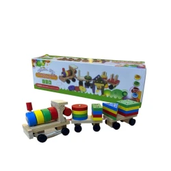 Конструктор 3023T, дерево, 27x8 см