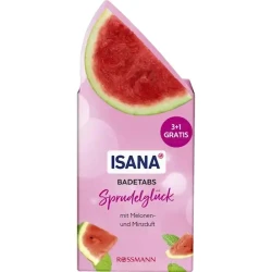 Таблетки для ванны Isana Sprudelgluck, 3 + 1 шт, 80 г Таблетки для ванны Isana Sprudelgluck, 3 + 1 шт, 80 г