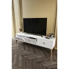 Тумба под ТВ 007, 180х55х33 см, белый