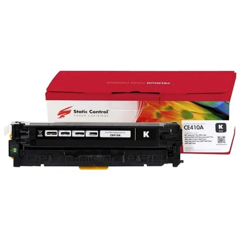 Картридж Static Control HP CE410A Black