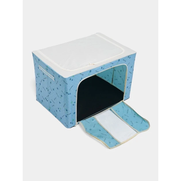 Органайзер 0005, полиэстер, голубой, 100 л, 60x42x40 см Органайзер 0005, полиэстер, голубой, 100 л, 60x42x40 см