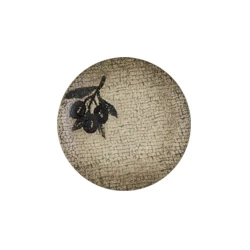 Boşqab ID-Fine Wise Lona, farfor, qəhvəyi, 21 sm