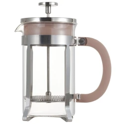 Френч-пресс Werner Eletto 51815, 600 мл, боросиликатное стекло/нержавеющая сталь, бежевый/прозрачный Френч-пресс Werner Eletto 51815, 600 мл, боросиликатное стекло/нержавеющая сталь, бежевый/прозрачный
