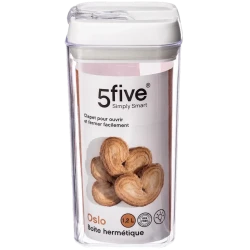 Емкость для хранения 5Five Oslo, полистирол/полипропилен, 1200 мл